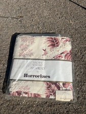 NEW Vintage 1960s  1970s  Bedspread IN Packet Horrockses Fringes Brown Pattern