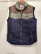 Men’s Superdry Vintage Gilet Size Large