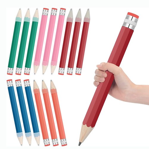 Wood jumbo pencil funny big - wood,