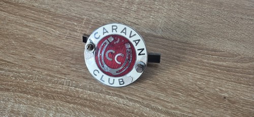 Caravan club enamel car - caravan,