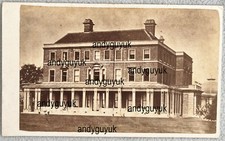 CDV RARE WOOLHAMPTON HOUSE BERKSHIRE ARCHITECTURE ANTIQUE PHOTO
