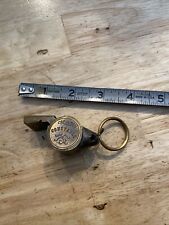 Constable Whistle Set Hotel Patina Firefighter Police Department Collector GIFT