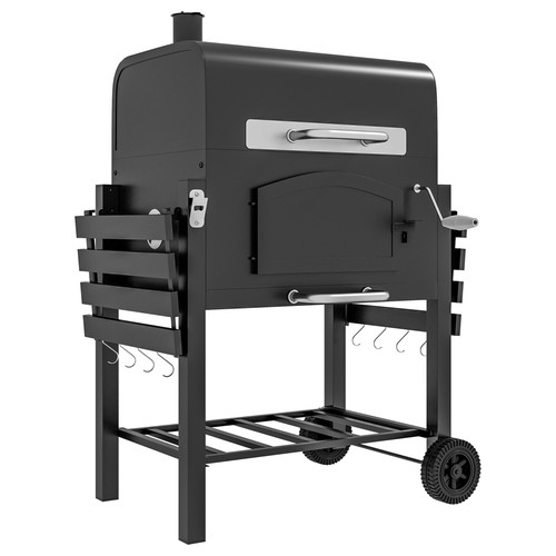 Charcoal bbq grill trolley - bbq,