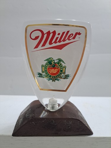 Vintage miller beer lucite - lucite, tap