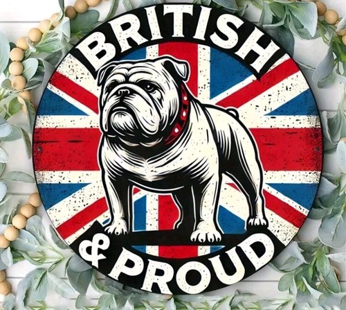 British bulldog decorative - british,