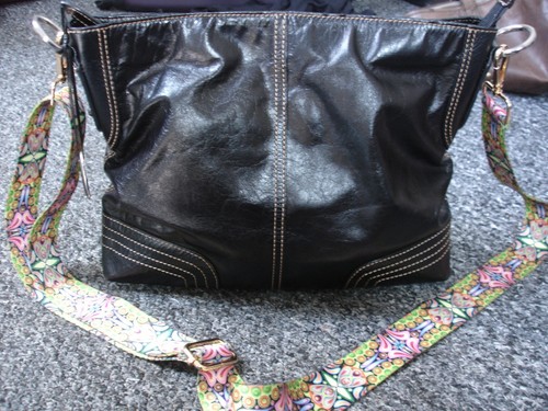 Black tula radley crossbody - by,