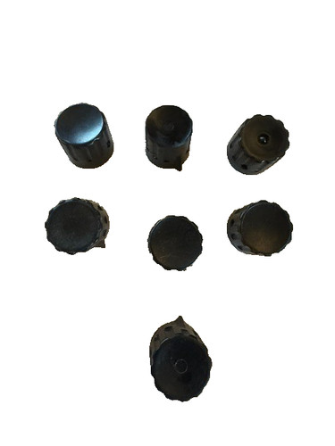 Vintage radio knobs - 7,