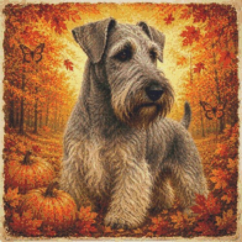 Cesky terrier puppy dog - puppy, in