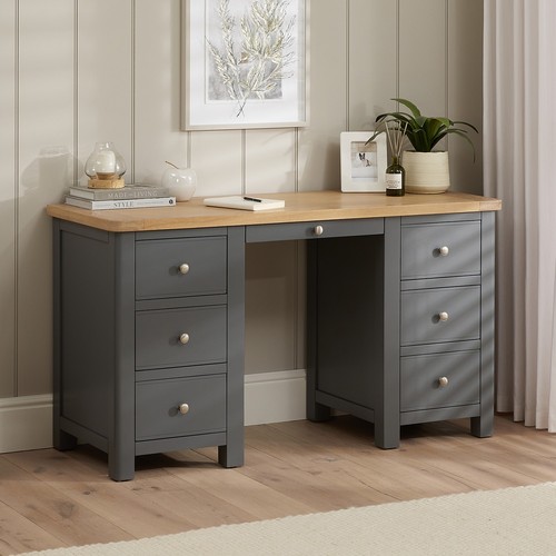 Twin pedestal desk marbury - twin,