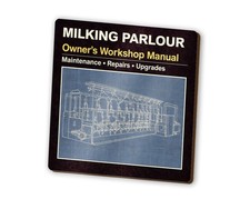 1 x Milking Parlour MDF Magnet