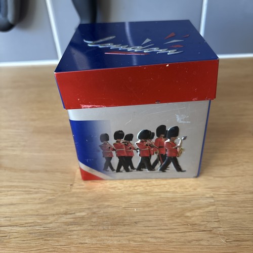 Churchills empty tin london - empty, tin.