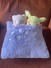 Pokemon Pikachu Mew Ichiban Kuji 2019 Holiday Night Cushion Plush Collectable