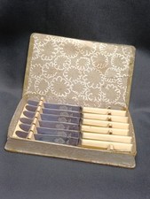 Antique Art Deco Cased Set of