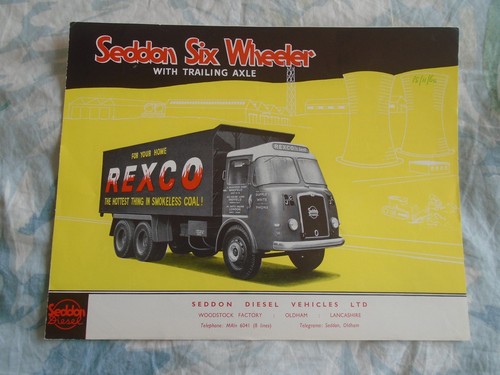 Seddon six wheeler with - seddon,