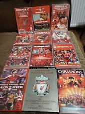 Liverpool FC Season Reviews 2001 - 2008 Plus Champions League Review 12 DVDs