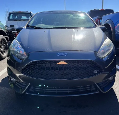 Car line front - grille, badge