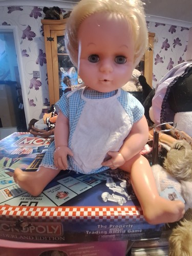 Original 1960s tiny tears doll - original,