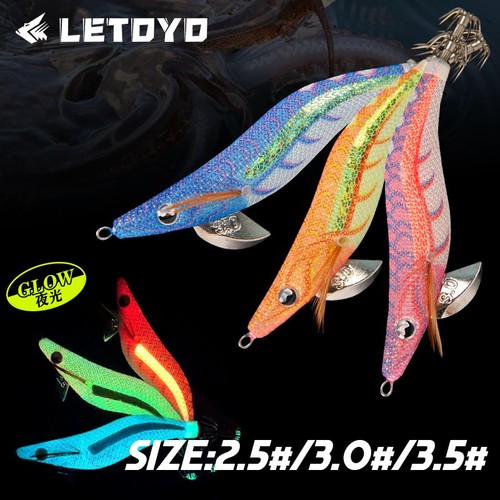 Squid jig lures luminous - squid, slow