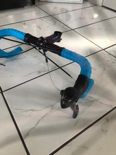 Shimano Claris ST-2400 STI Levers Double 8 Speed With Cables & Bars & Stem