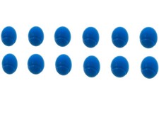 E-Deals 70mm Soft Foam/Sponge Balls - Pack of 12 Blue
