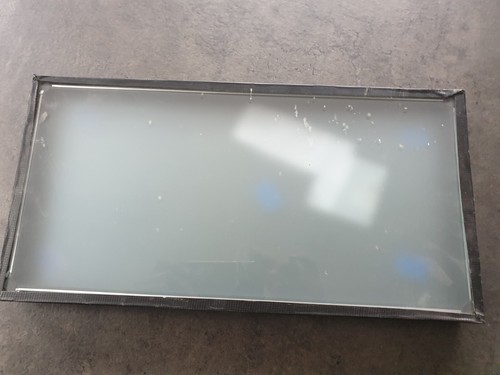 Double glazed frosted - frosted, window