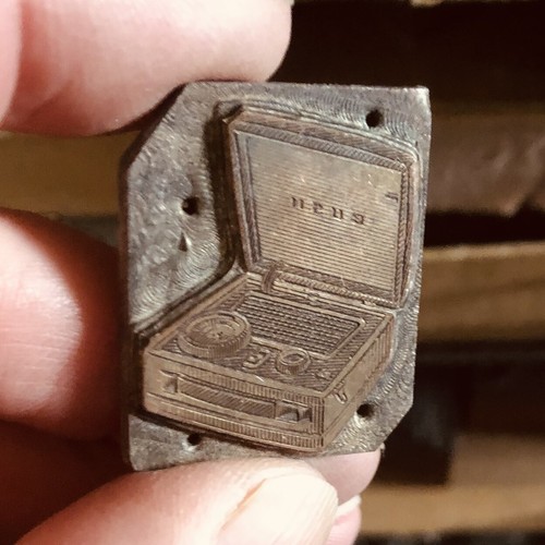Letterpress copper printing - copper,