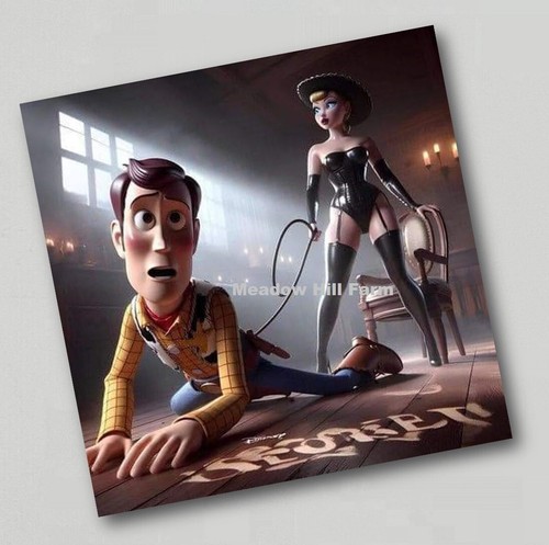 Fridge magnet toy story adult - fridge,