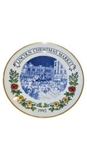 Lincoln Christmas Market Plate