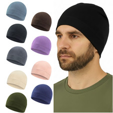 Dralon Beanie Hat Thermal Skull Cap - Lightweight, Quick-Dry Fleece for Winter