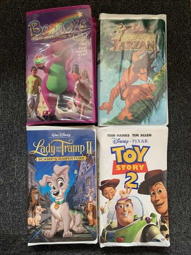Kids rental vhs - ex, tapes