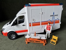 Bruder Ambulance Truck,used In