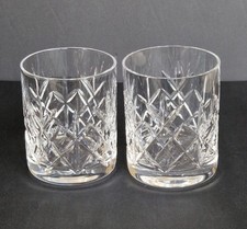 Cut Glass Whisky Tumblers