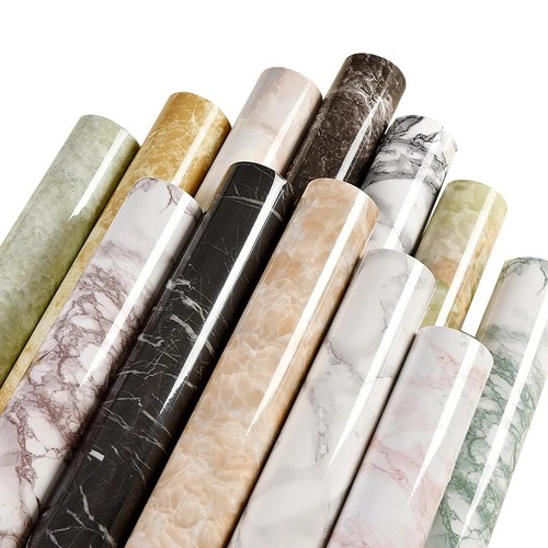 Marble vinyl film roll - marble,