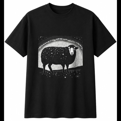 Charcoal herdwick sheep - charcoal, under