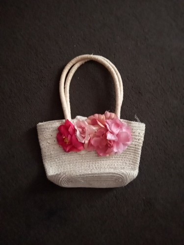 Straw bag - straw,