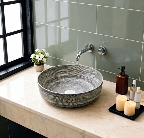 Round sit countertop - round, sit-on