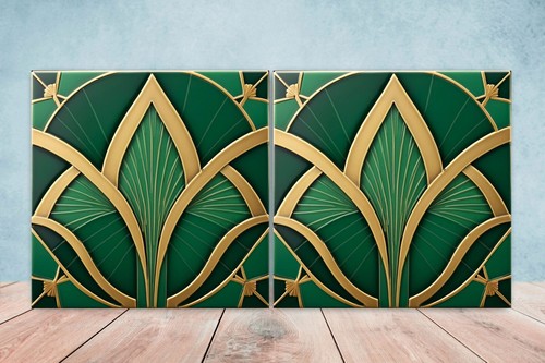 Art deco design ceramic - ceramic, tiles