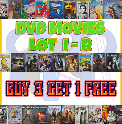Dvd movies lot r buy - i, 🍿