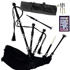 Black Velvet Tartan Bagpipe