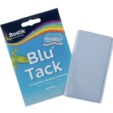 Blu Tack Sticky Re-usable Blue