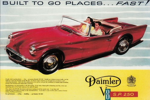 Daimler dart sp250 - daimler, 1960