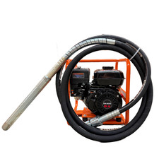 Petrol Vibrating Concrete Poker With 60mm Hose Dynapac 6.5hp Engine Cement