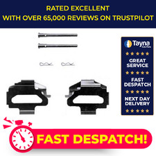 Brake Pad Fitting Kit fits CITROEN DISPATCH U6U 1.9D Front 95 to 06 Brembo New