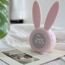 Digital Alarm Clock Cute Bunny