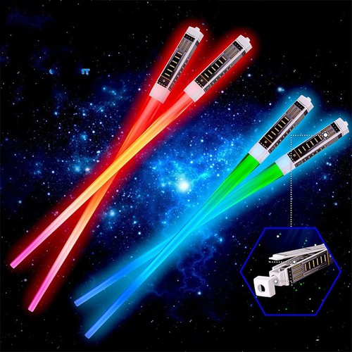 Pair led glowing chopsticks - pair,