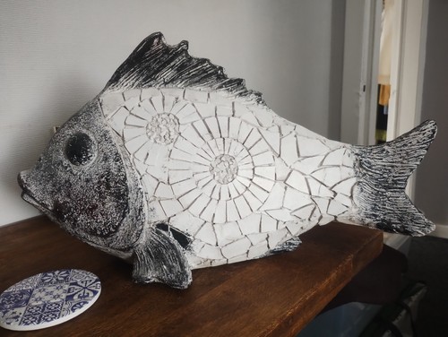Ceramic fish decoration new - ceramic,