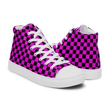 Women’s emo punk plaid pink