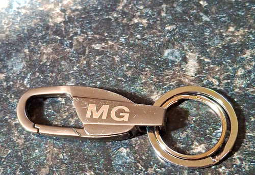 Keyring and belt - and,