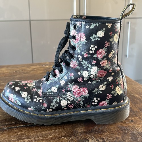 Martens 1460 floral boots - dr,