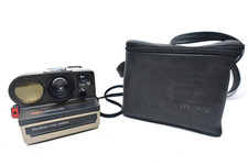 Polaroid Land Camera Polasonic 4000 Autofocus AF Instant SX-70 Film Brown + Bag